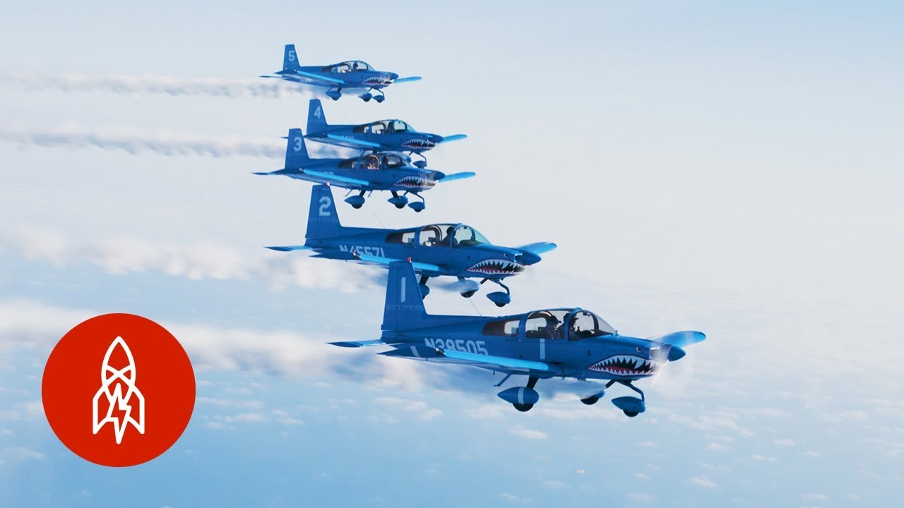 Взлетая высоко с первой семьей Скайтайперов