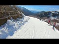 Jasna chopok ski 34abc 31a the long run on the south side 53km 920m descent gimbal 4k sunshine