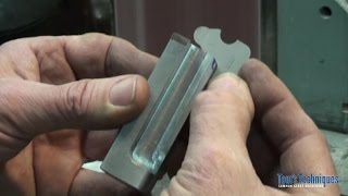 Clamp Knurling Tool, Mounting Bracket and Back Plate, Part Two
