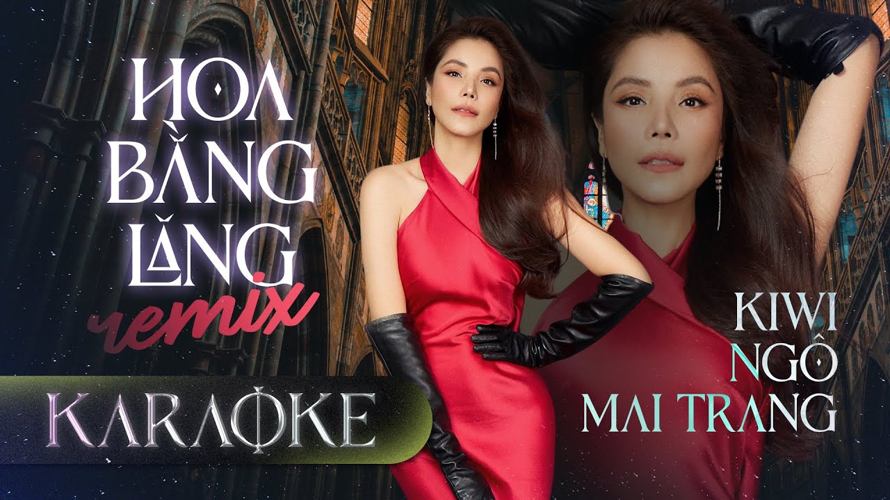 KARAOKE Hoa Bằng Lăng Remix - Kiwi Ngô Mai Trang | Beat Gốc