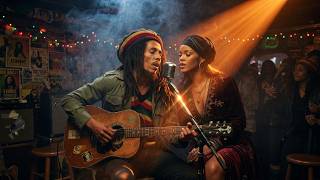 Bob Marley & Rihanna - Burning Waves 🌴 | Emotional Reggae Pop Cinematic Island mix 2026
