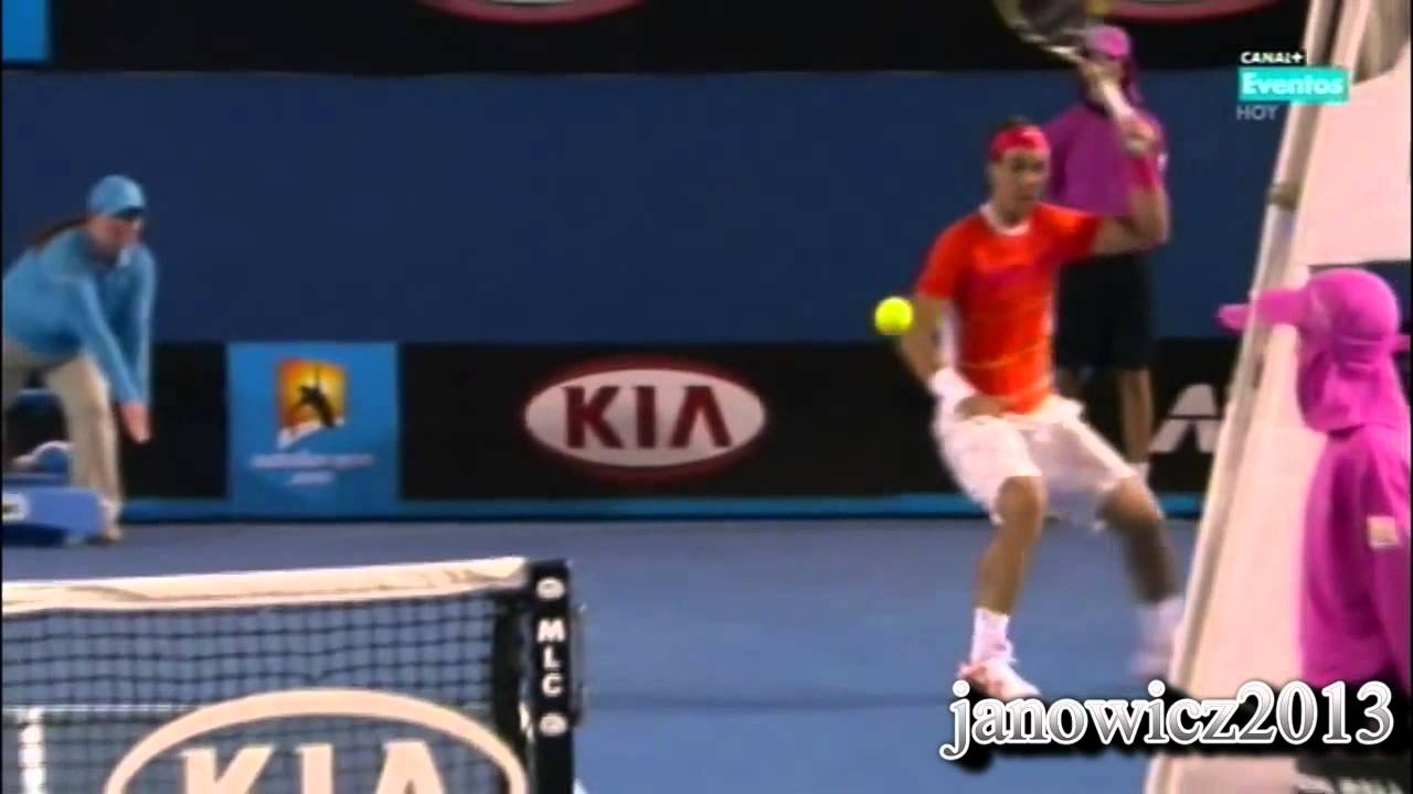 badminton raqueta Rafael Nadal | Banana Shot Compilation | HD