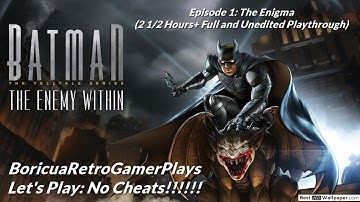 Batman: The Enemy Within (PC) Episode 1: The Enigma (2 Hours+ Full Playthrough)