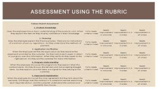 Craig Parr W3 Option 3 Authentic assessment training MIX