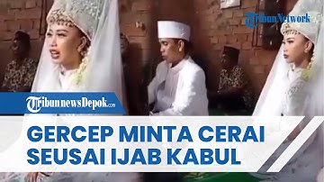 VIRAL Wanita Ini Langsung Minta Cerai Seusai Ijab Kabul, Ngaku Dilecehkan Pengantin Pria
