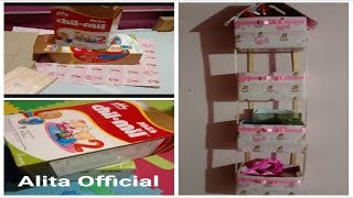 Diy||rak gantung serba guna dari kotak susu bekas