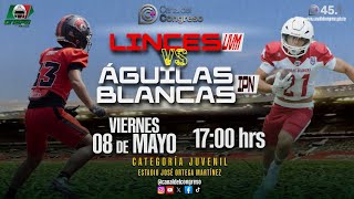 ÁGUILAS BLANCAS vs LINCES BLANCO LOMAS VERDES | Categoría JUVENI ONEFA | MÁXIMO AVANCE EN VIVO