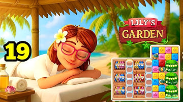 Lily’s Garden 🪴 Design & Match. Part 19. Gameplay Walkthrough (iOS, Android)