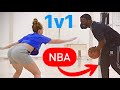 I CHALLENGED an NBA TRAINER 1v1!! *It Got INTENSE*