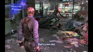 Resident Evil 6 The Three Keys Chapter 4 Leon
