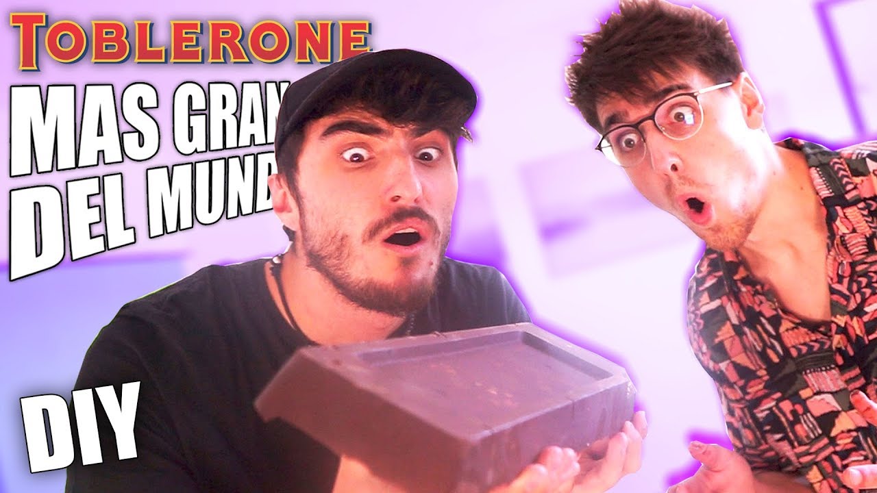DIY TOBLERONE GIGANTE!