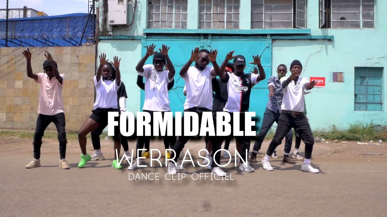 WERRASON - FORMIDABLE (Dance Clip ) | Dance Republic Africa - YouTube