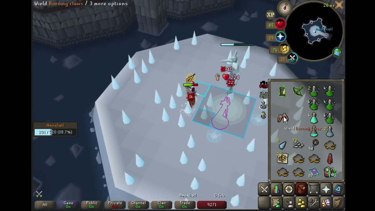 Amoxliatl Speed Chaser Elite CA on Slayer Task (Dual Macuahuitl/B Claws)