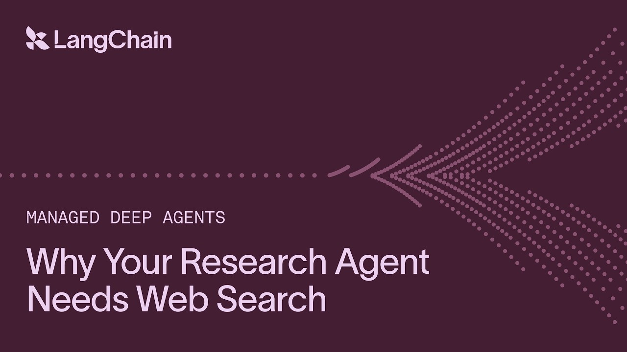 Add Web Search to Managed Deep Agents for free with One MCP Config thumbnail