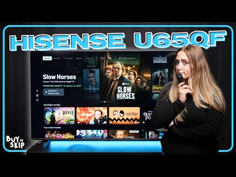 Hisense U65QF Mini LED TV Review Best Budget Gaming TV 