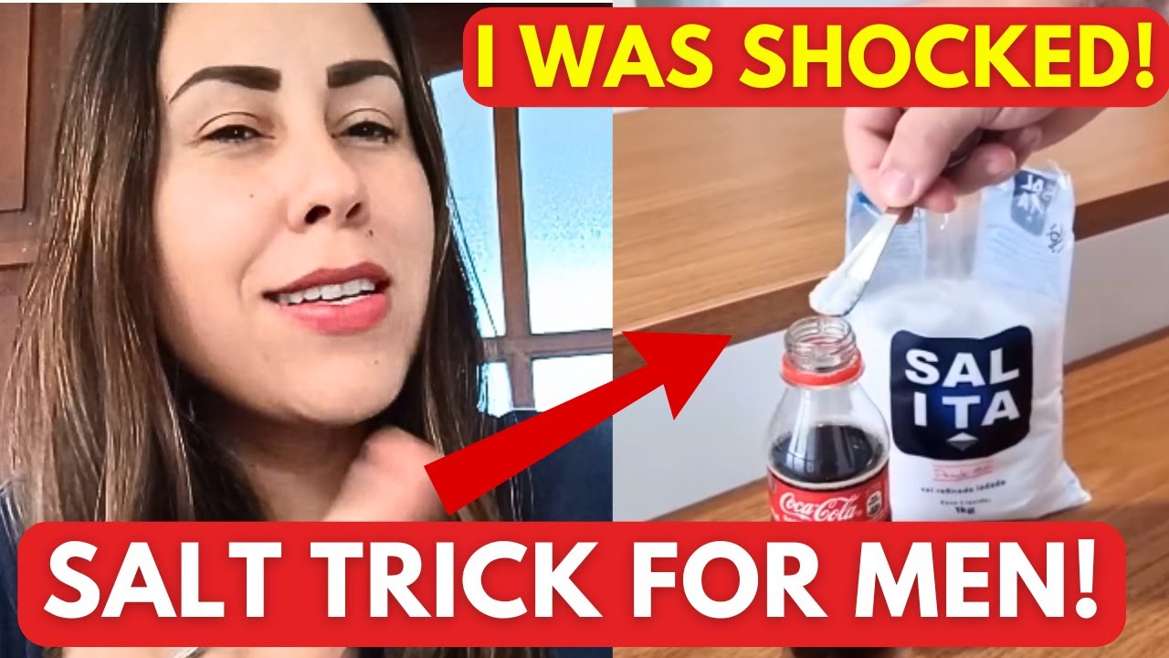 Simple trick to cure ed​ 🫵 Blue Salt Trick for Men Recipe - What Is the blue Salt Trick ? - GUIDE