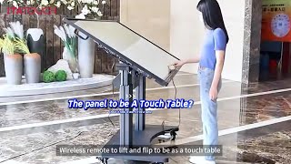 How to Use a Motorized Interactive Whiteboard & Touch Table for Collaborative Meetings