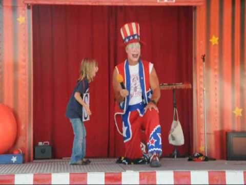 Buffo The World's Strongest Clown at the Lorain County Fair - YouTube