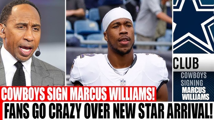 BREAKING! COWBOYS LAND MARCUS WILLIAMS! FANS GO WILD OVER NEW DEFENSIVE STAR!