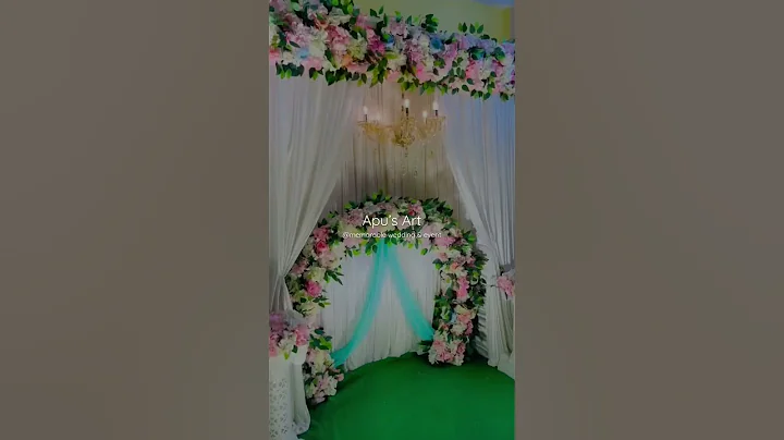 Blessing stage decor, blessing Backdrop ,#shorts #tranding  #short #decor #reels #reel #viral#art