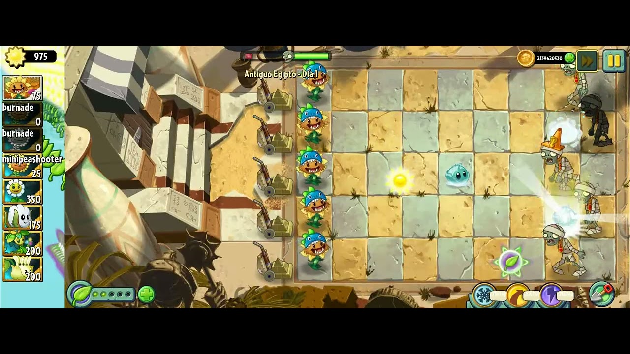 Burnade in International Gameplay - PvZ 2 Dulcer