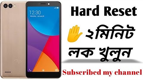 itel p13+hard reset/factory reset