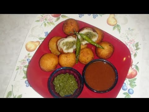 પેટીશ Recipe Video- Stuffed Aloo Tikki - Patties or Pattice - Stuffed Potato Balls | Bhavna