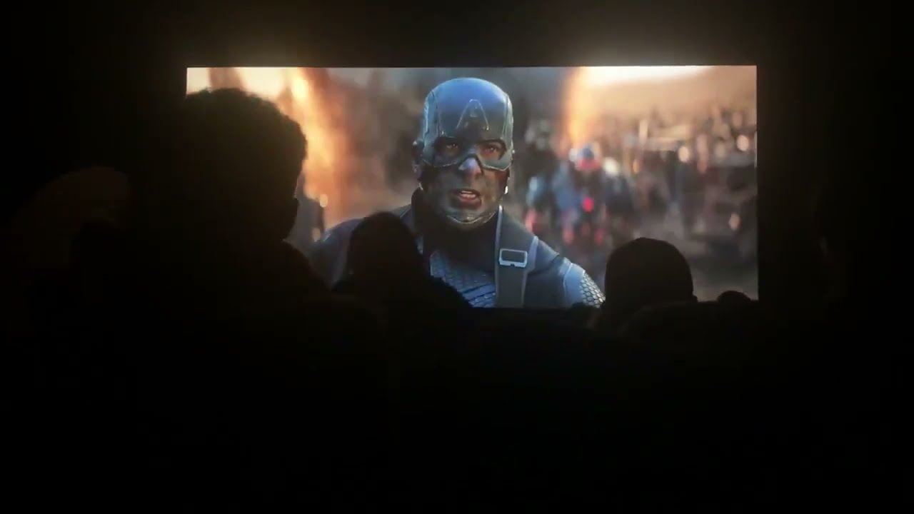 Avengers fans playing the Avengers theme music before Endgame (ORIGINAL VIDEO)