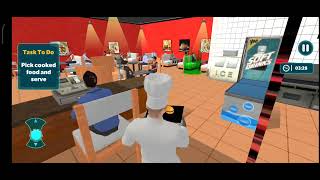 Hotel cooking games offline 3D(Level- 1) virtual chief cooking game 3D || screenshot 1