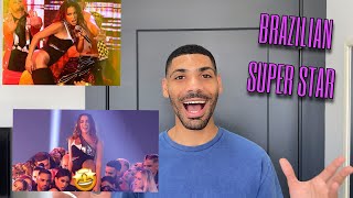 Anitta No Chão Novinha e Envolver LIVE | American Reaction