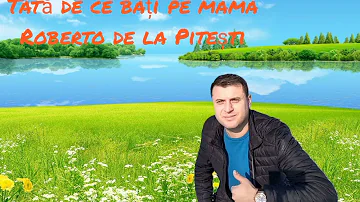 Roberto de la Pitești | Tata de ce bati pe mama