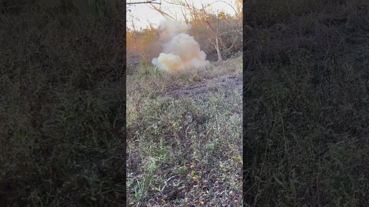 5lbs Of Tannerite Vs Beaver Dam