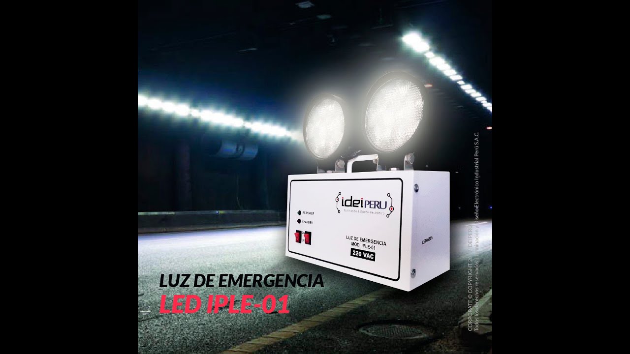 Luces de emergencia, Seguridad, Electricidad