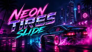 Neon Tires Slide 🔥🚗 Drift Phonk 