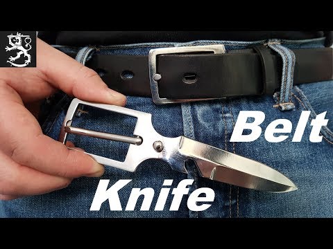 Making a Belt Knife / Как сделать Нож Ремень