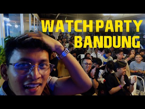 VLOG WATCHPARTY PAPER REX #valorantmasters (Bandung, 15 Maret 2024)
