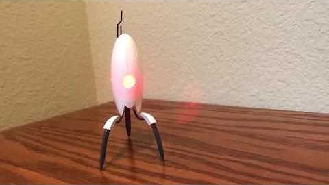 Portal Sentry Turret Talking Flashlight