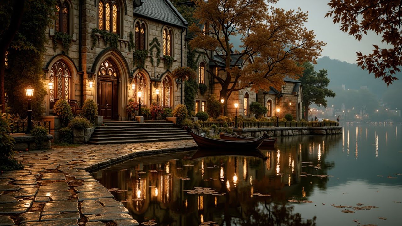 Музыка для учебы при свечах и викторианское спокойствие