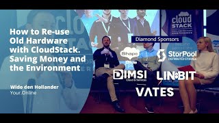Famous How to Re-use Old Hardware with CloudStack. Saving Money and the Environment | CCC 2023 Profile