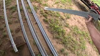 How I build a 33’ Aermotor tower.