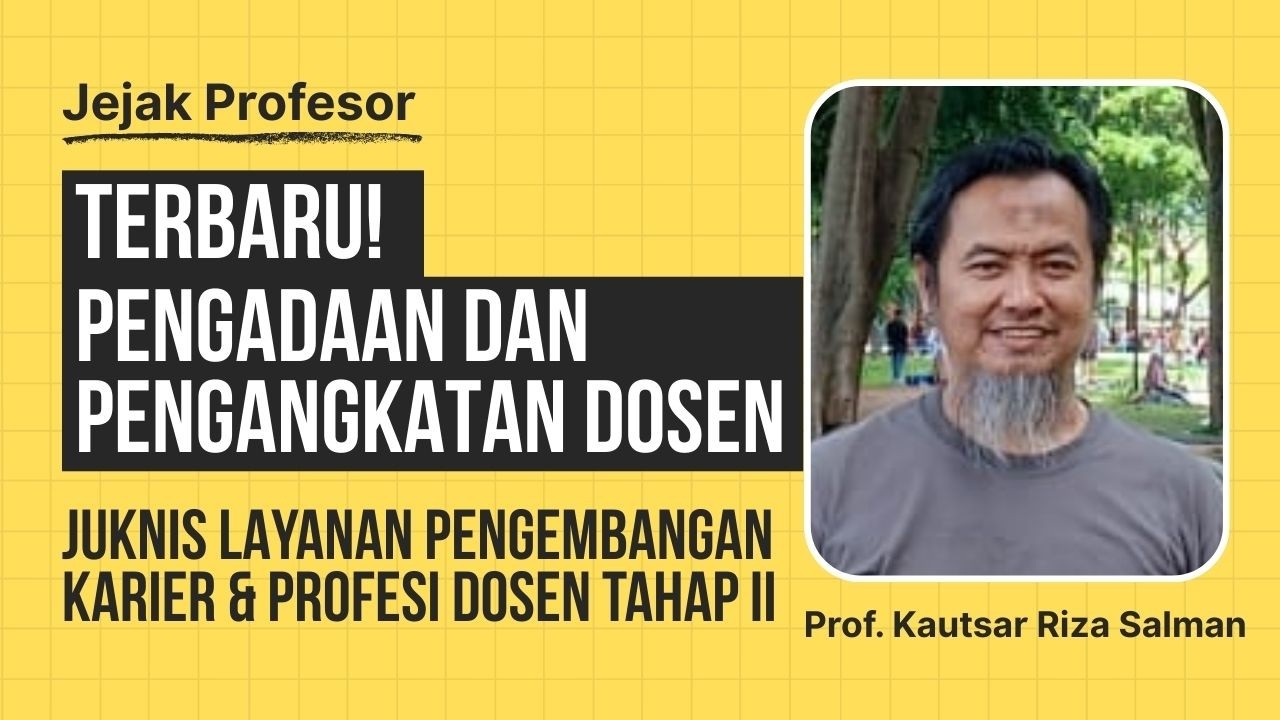 Pengadaan dan Pengangkatan Dosen Resmi Diubah! Aturan Baru Jabatan Akademik yang Wajib Dipahami