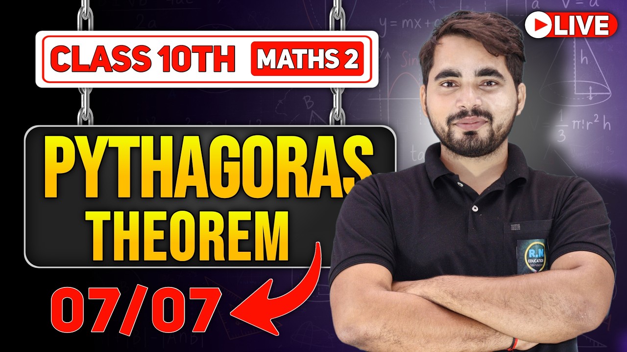 SSC Maths 2 Chapter – Pythagoras Theorem | Class 10 Maharashtra Board Full Explanation