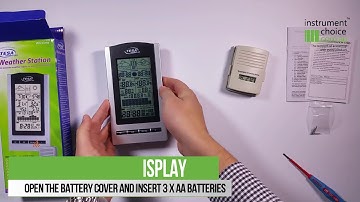 WS1151 Setup Weather Station