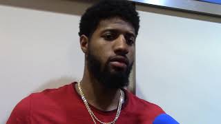 Paul George Postgame Media Availability 4-3-18