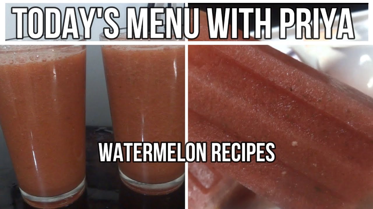Watermelon recipes - YouTube