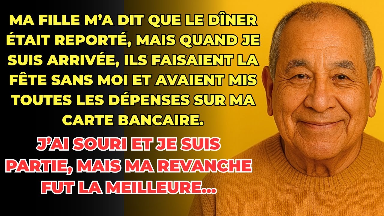 « Tu n’es pas assez bien pour notre table. » C’est ce que ma belle-fille m’a lancé au téléphone après que mon propre fils m’a interdit de venir fêter Noël chez eux parce que les parents d’Isabelle...