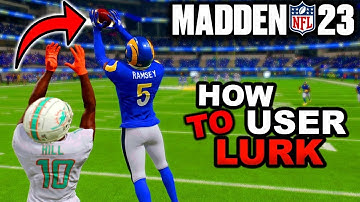 🤫THIS IS HOW TO USER LURK🚨IN #Madden23