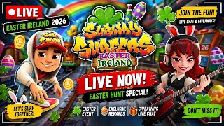Subway Surfers LIVE 🔴 Easter Ireland 2026 | Unlimited Run with gaming gurl 🔥#subwaysurfers #viral