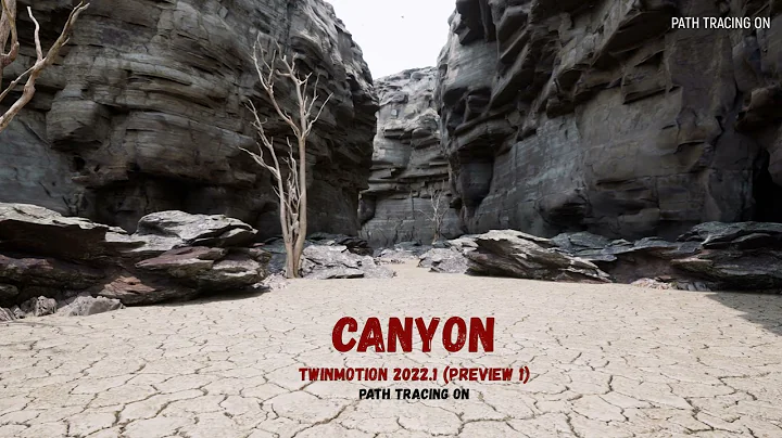 Twinmotion 2022.1 - Canyon (Path tracing test)