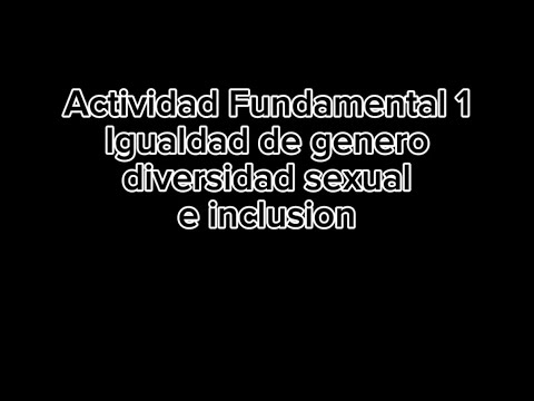 AF1-Igualdad de genero diversidad sexual e inclusion